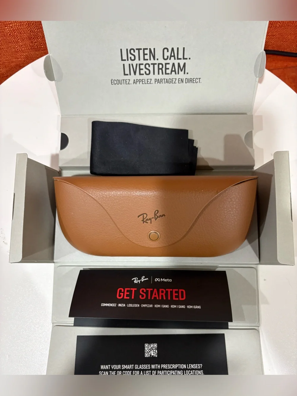 Ray-Ban Women's Chalky Gray Sunglasses with Cinnamon Pink Gradient Lenses